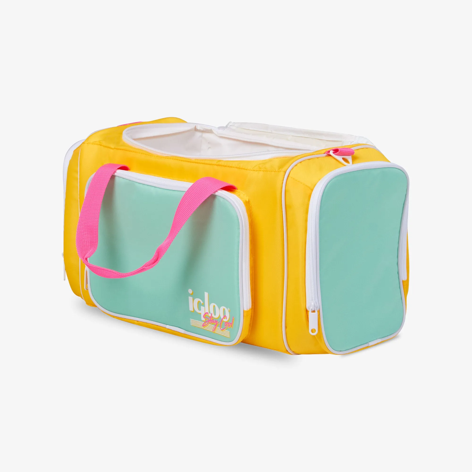 Retro Duffel Bag Cooler