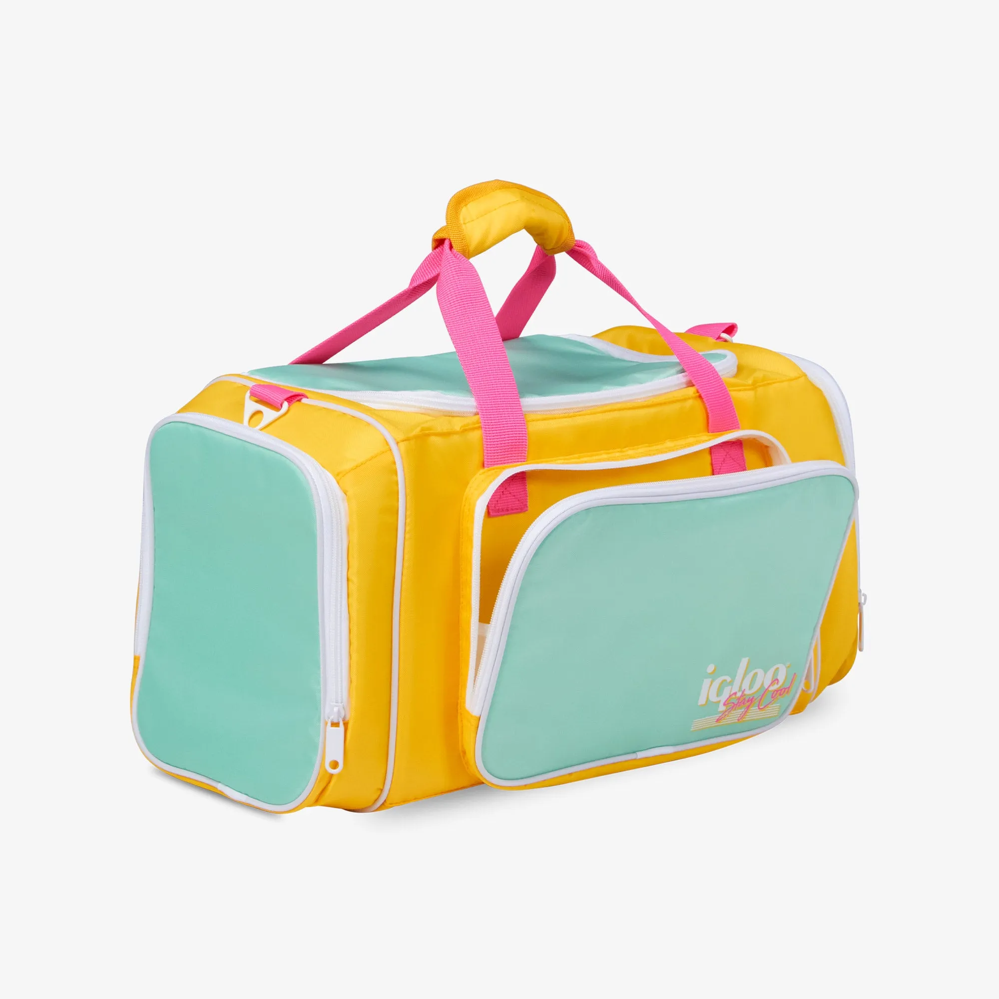 Retro Duffel Bag Cooler