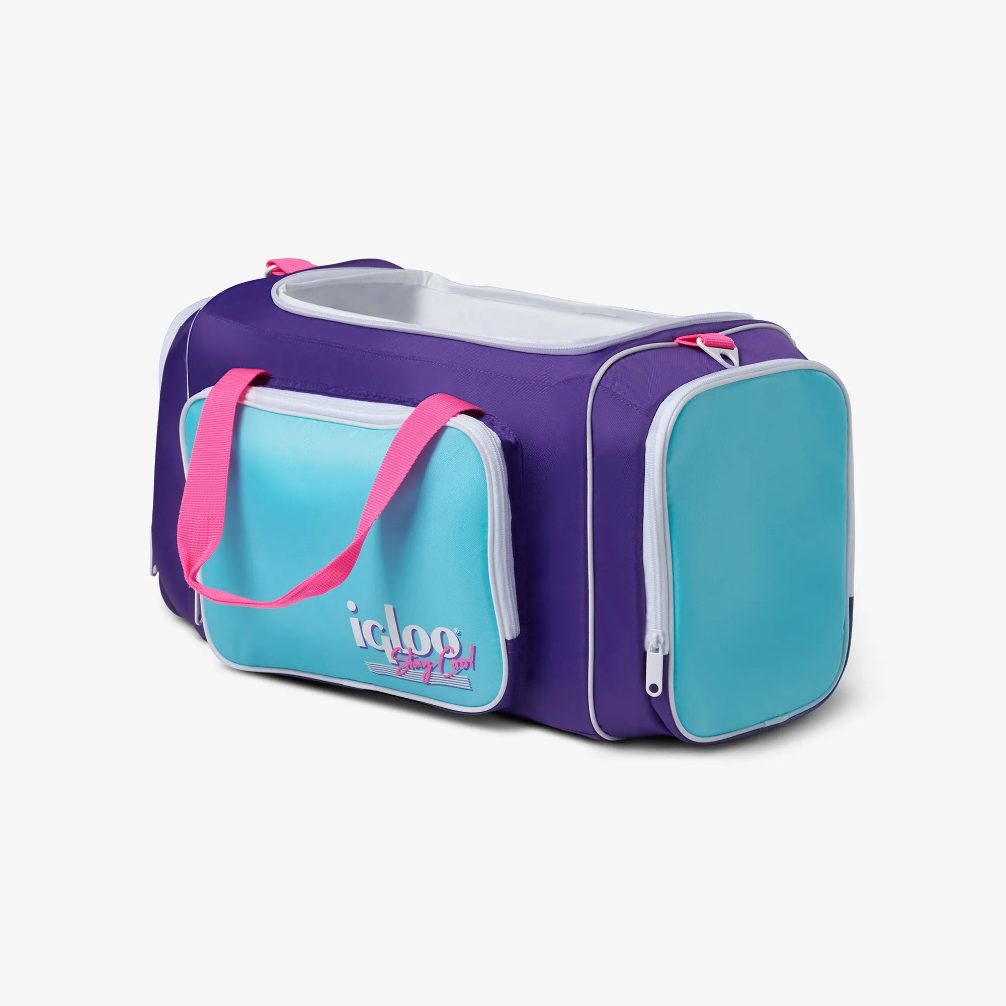 Retro Duffel Bag Cooler