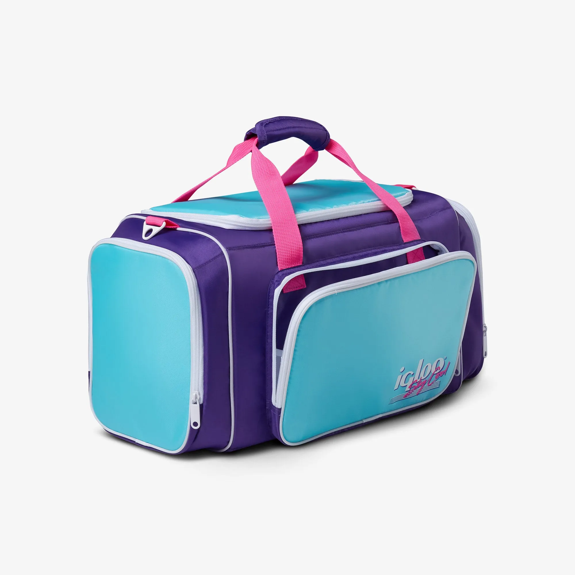 Retro Duffel Bag Cooler