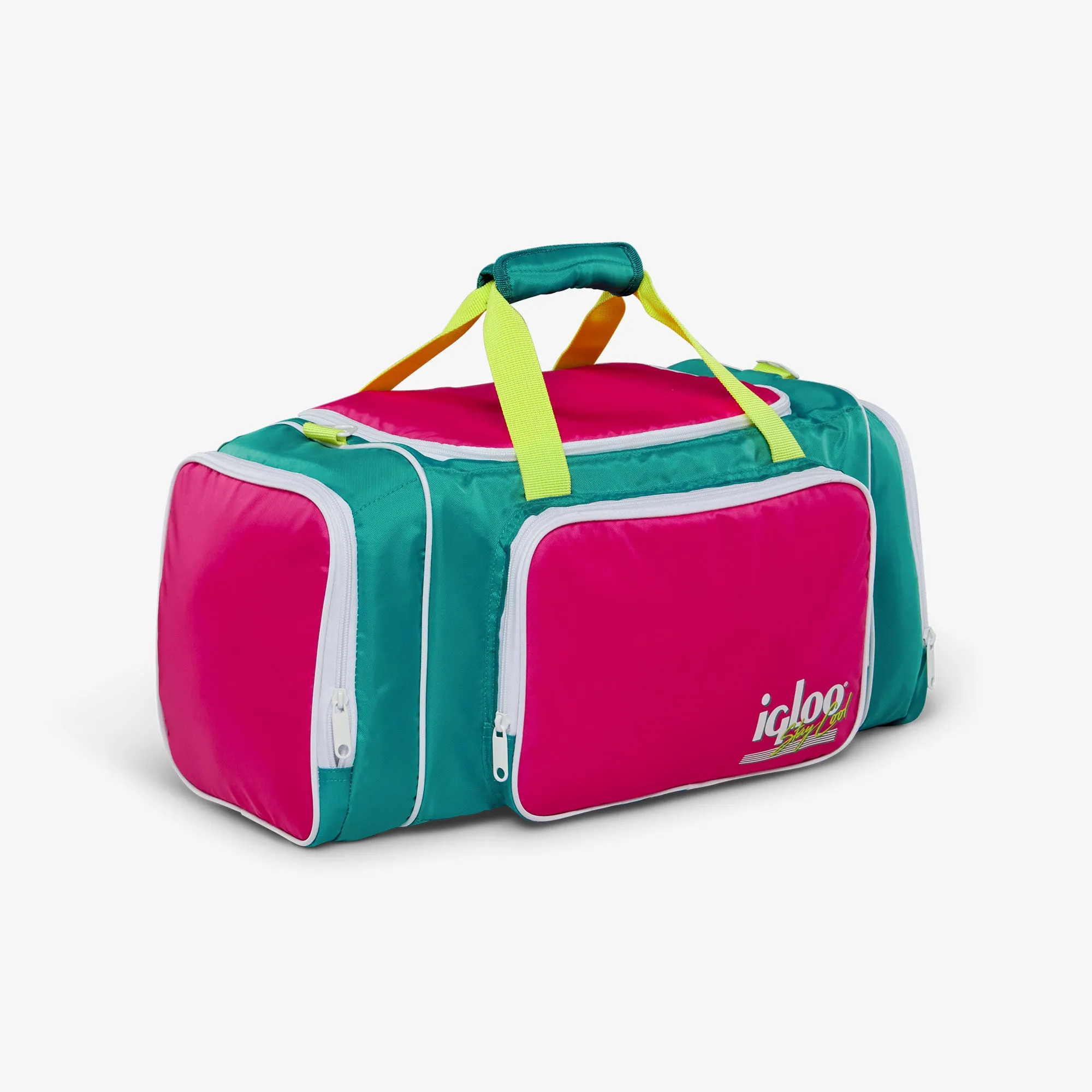 Retro Duffel Bag Cooler