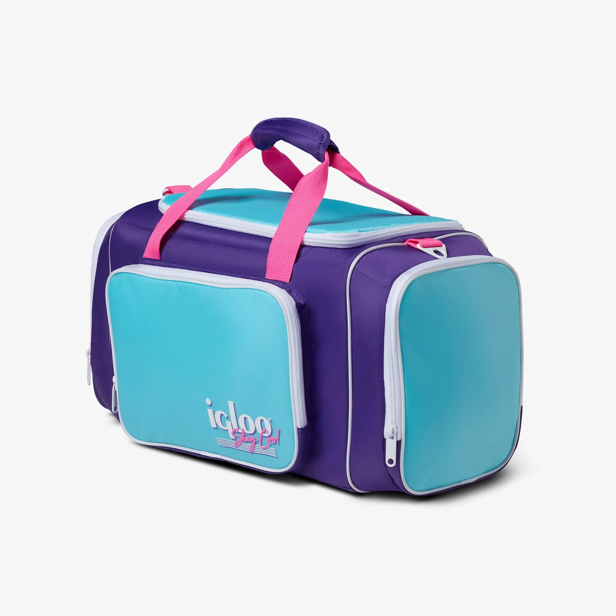 Retro Duffel Bag Cooler