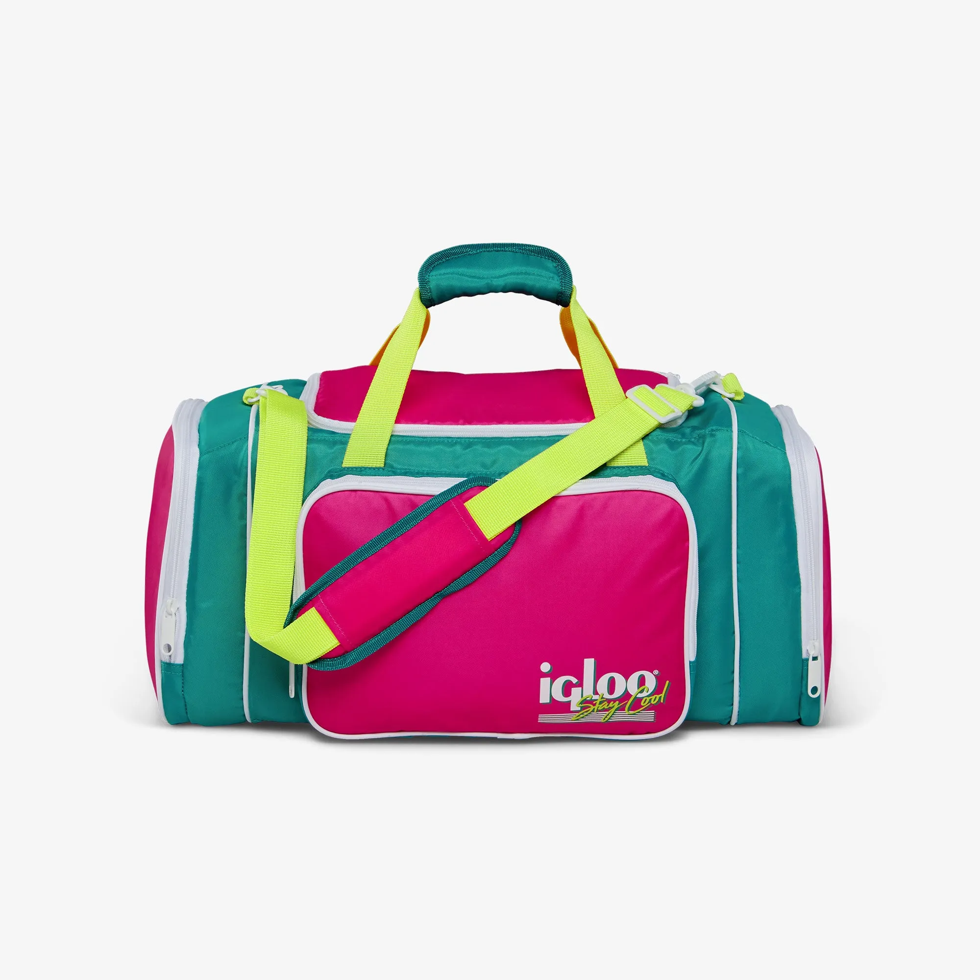 Retro Duffel Bag Cooler