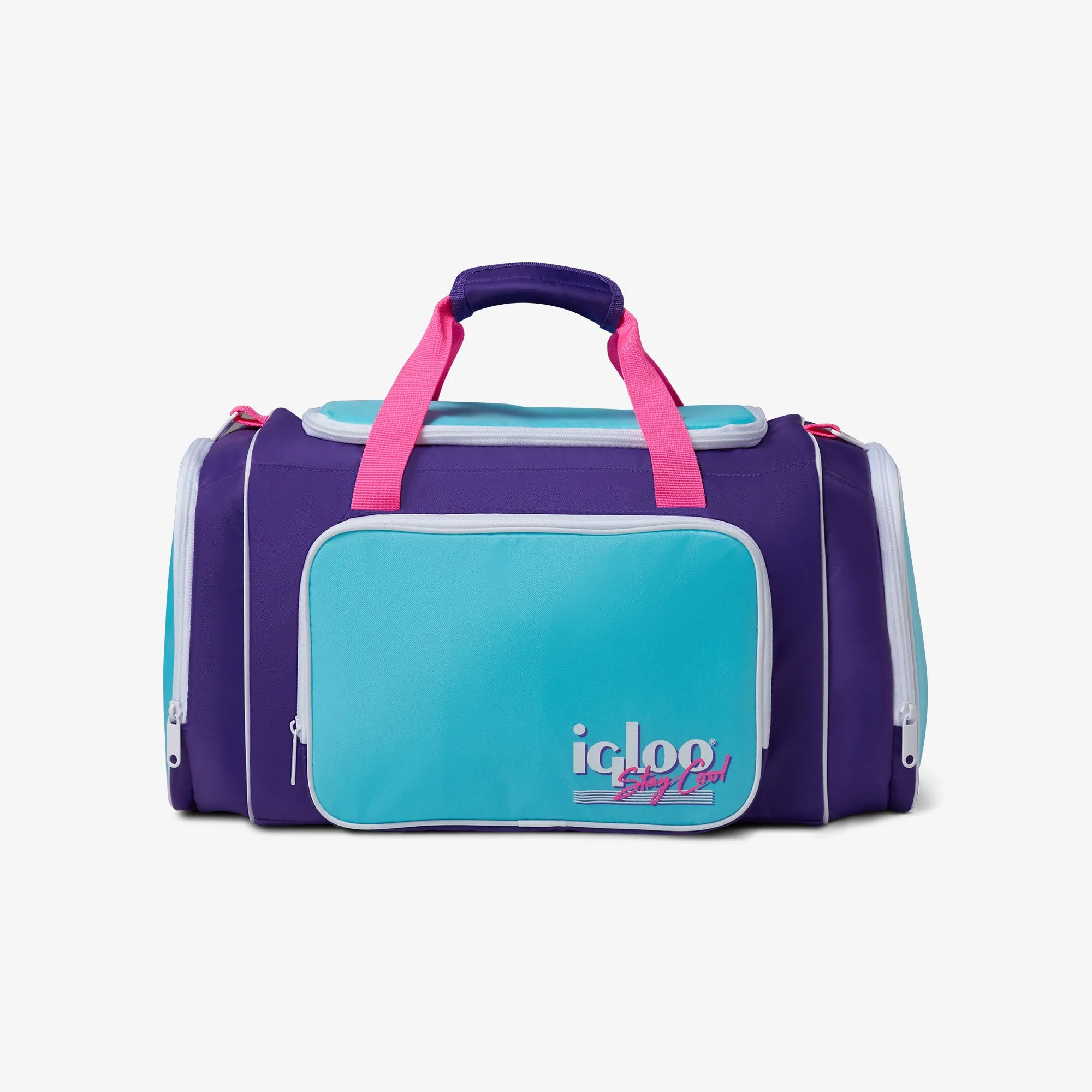 Retro Duffel Bag Cooler