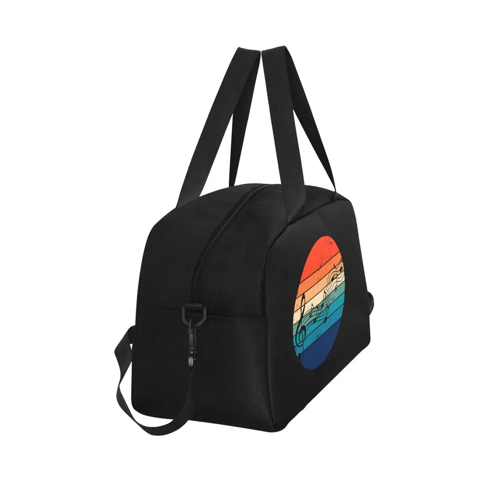 Retro Music Weekender Bag