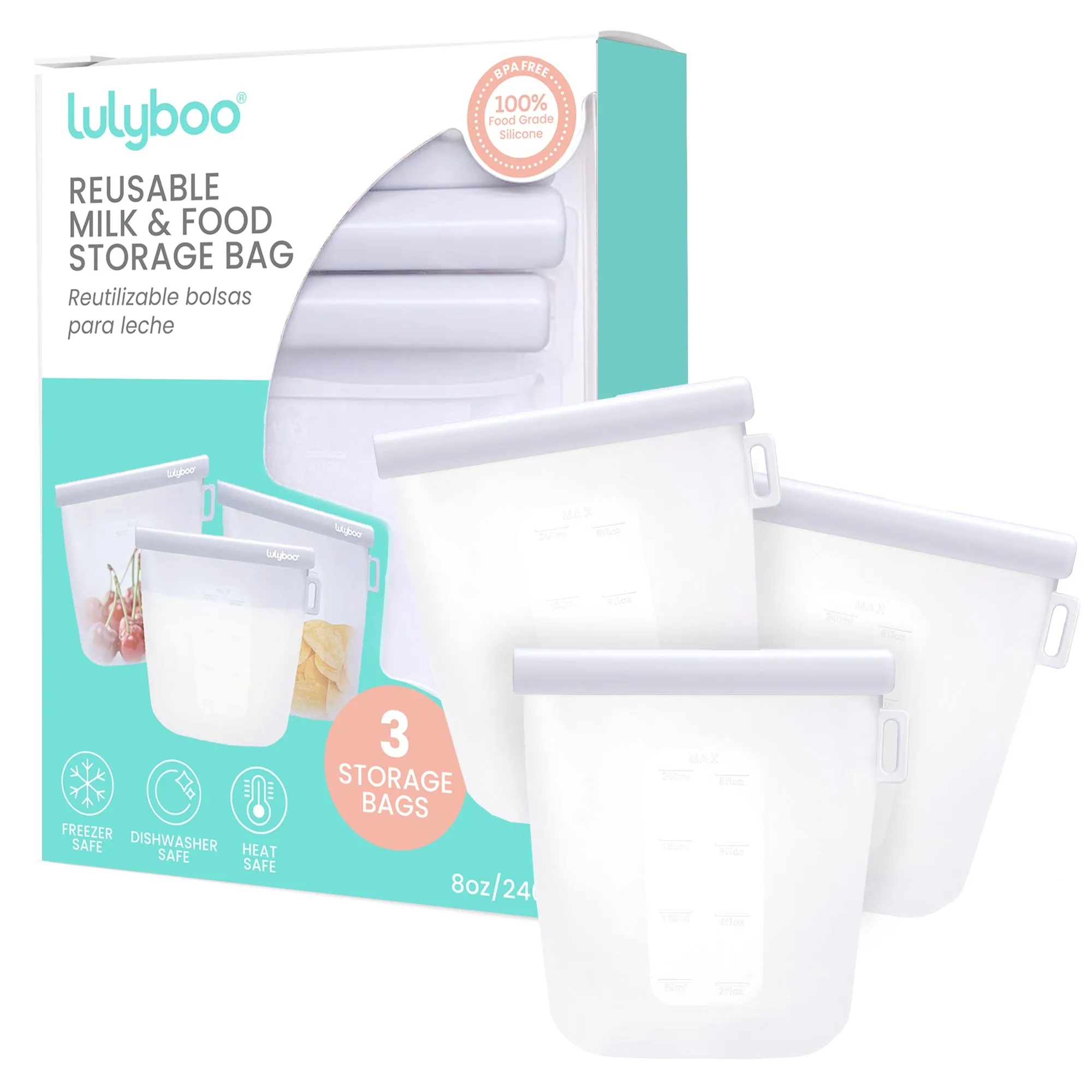 Reusable Milk & Food Storage Bag