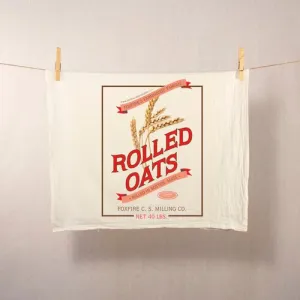 Rolled Oats Tea Towel