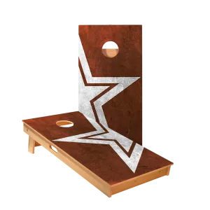 Rusty Star Star Cornhole Boards