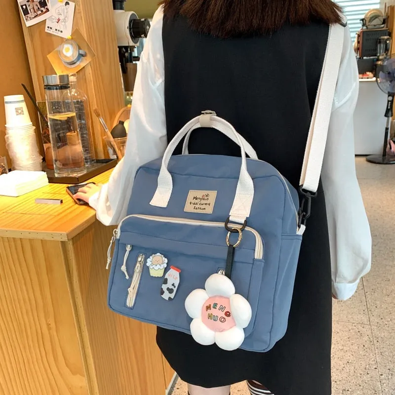 Sohiwoo Pastel Lovely Multifunctional Backpack