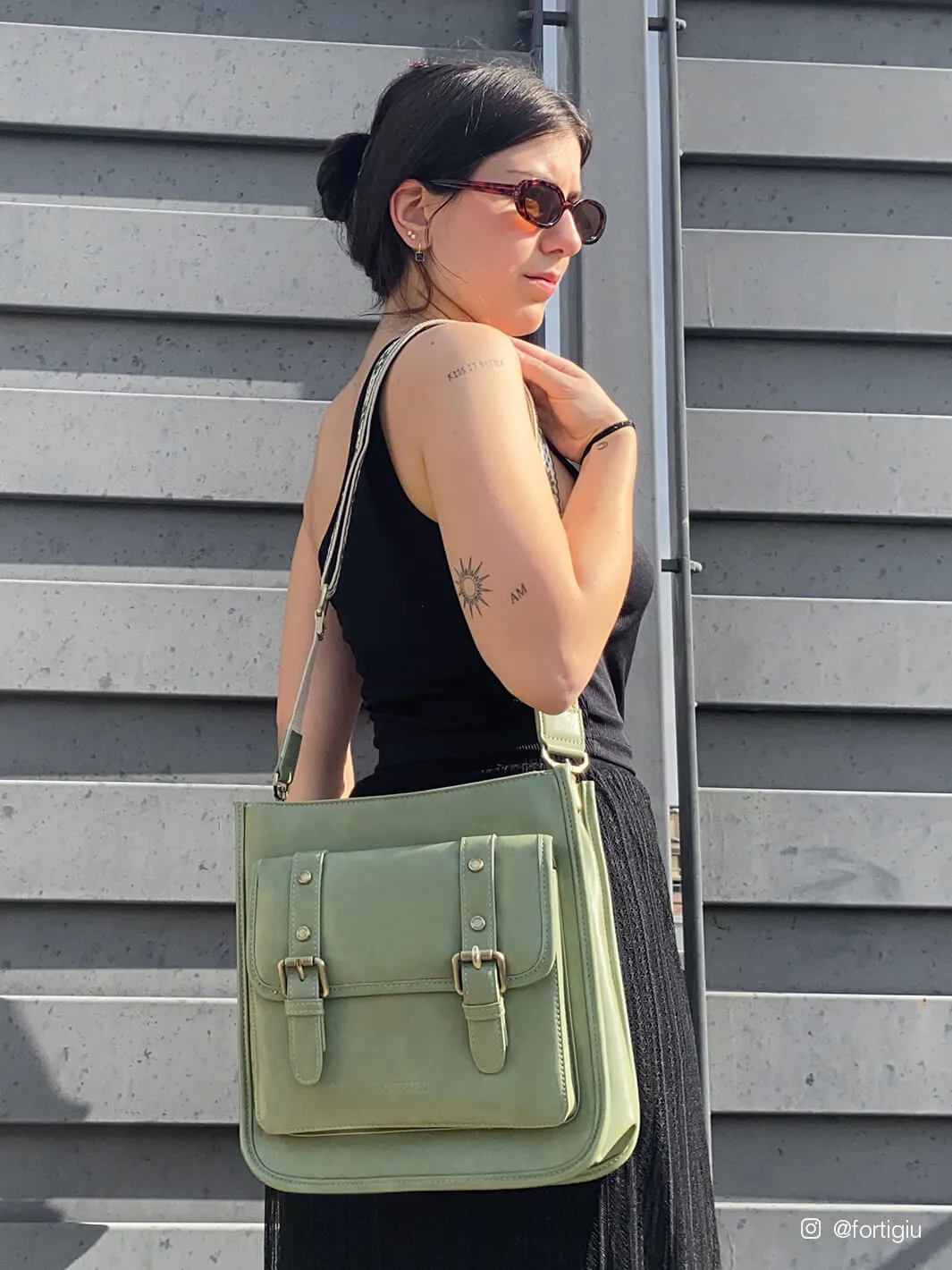 Sophie Vegan Leather Everyday Crossbody Bag