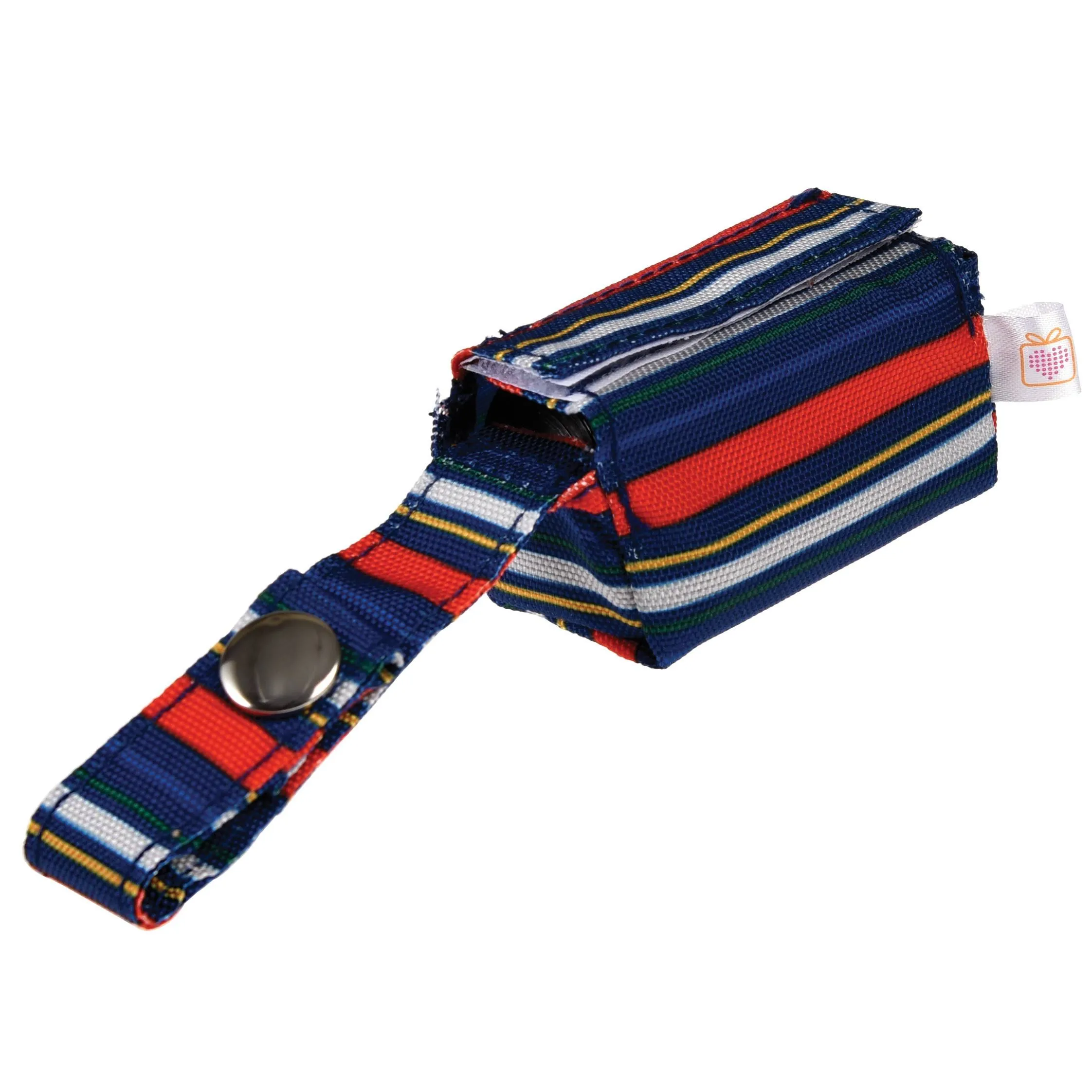 Stripy Dog Poop Bag Holder