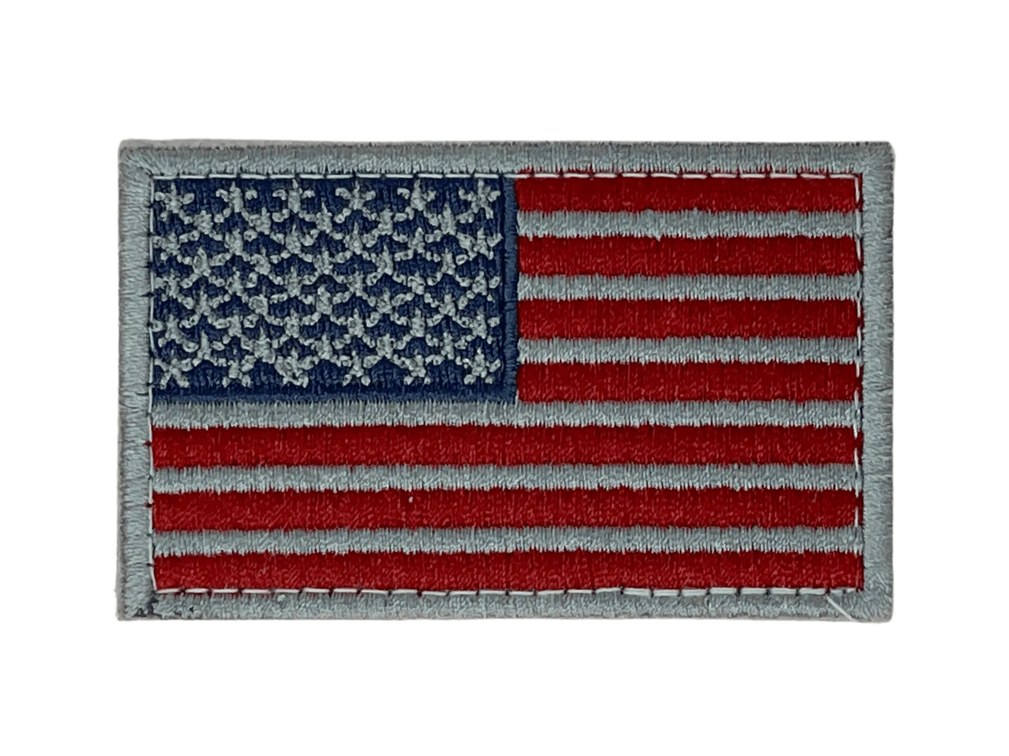 Tactical USA Flag Patch with Detachable Backing