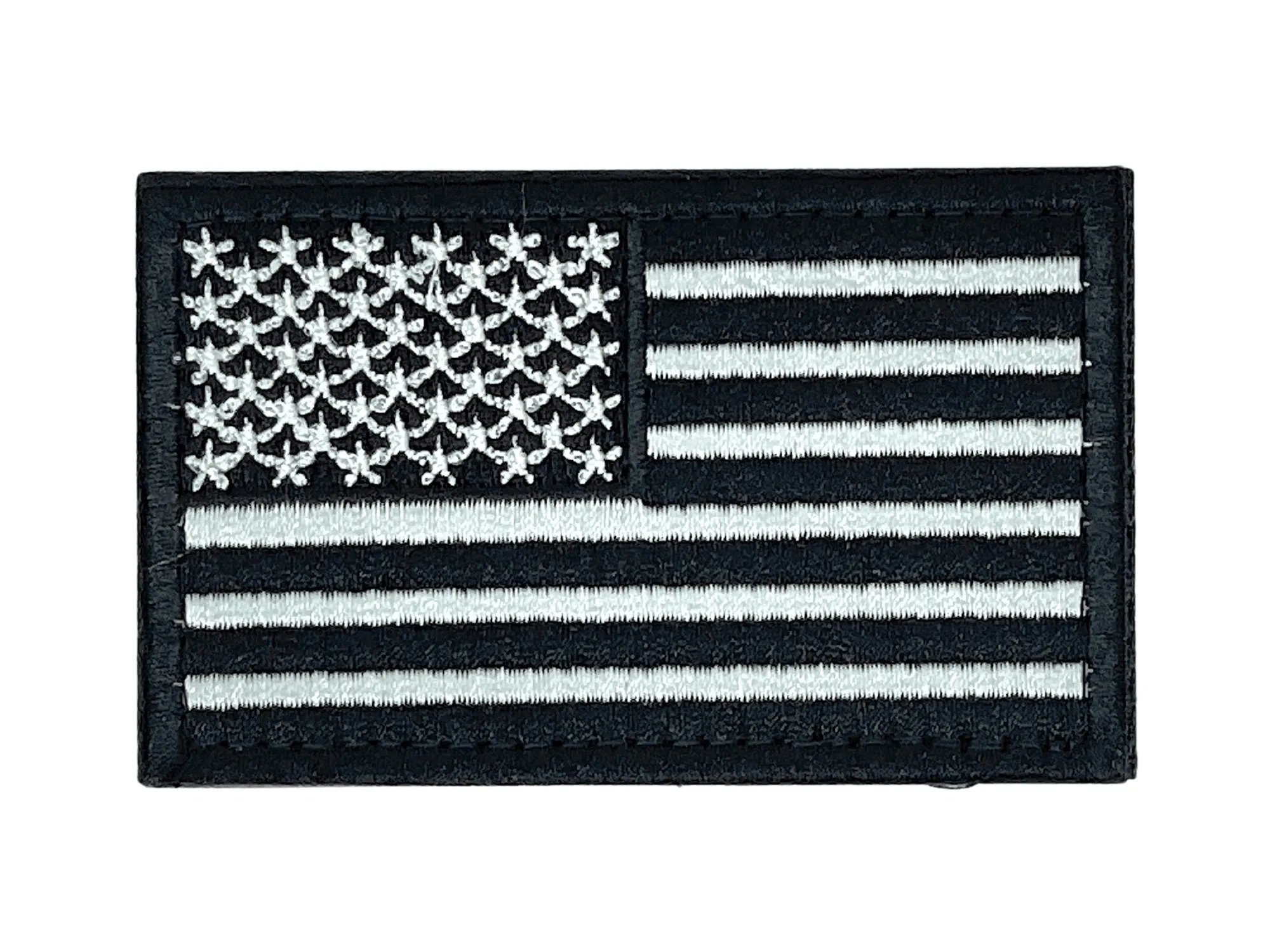 Tactical USA Flag Patch with Detachable Backing