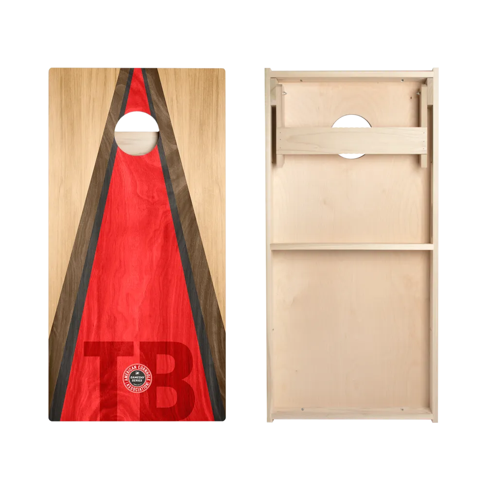 Tampa Bay Football Gameday Classic Triangle Star Cornhole Boards