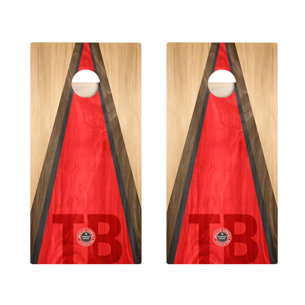 Tampa Bay Football Gameday Classic Triangle Star Cornhole Boards