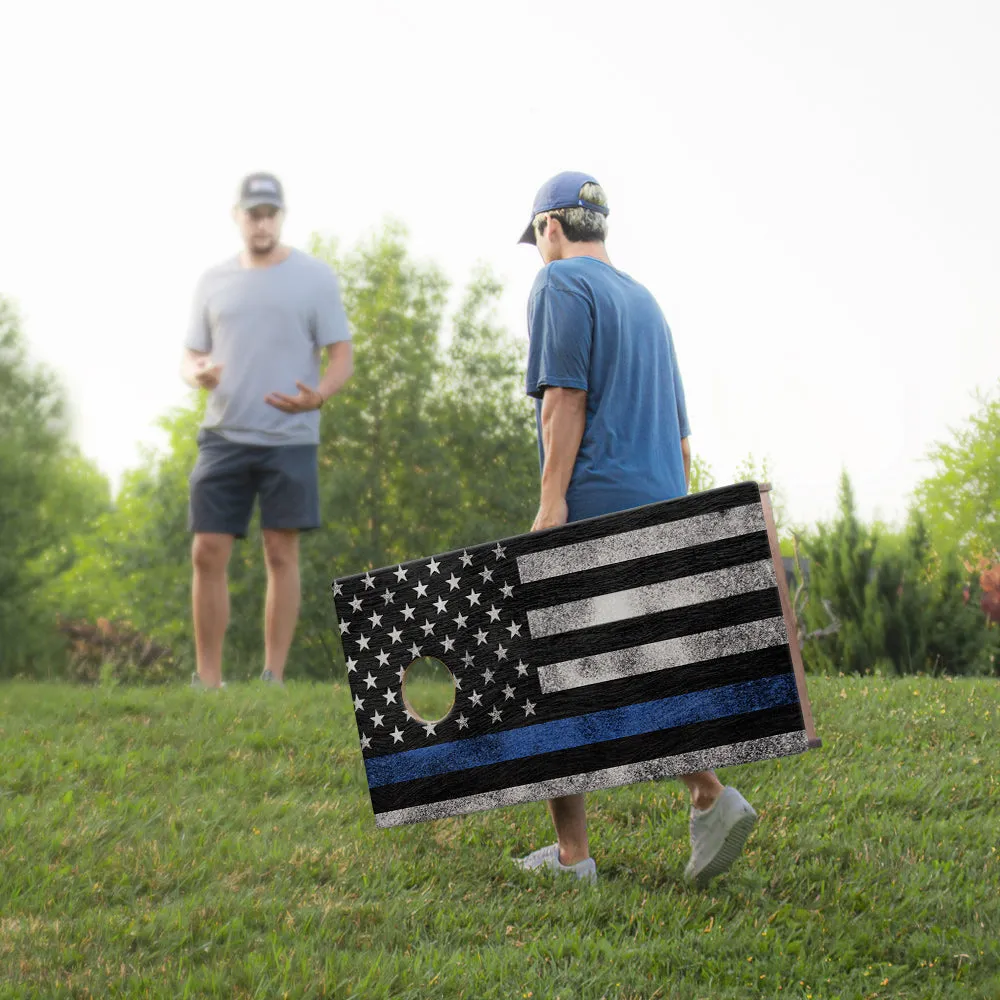 Thin Blue Line Sig Pro Cornhole Boards