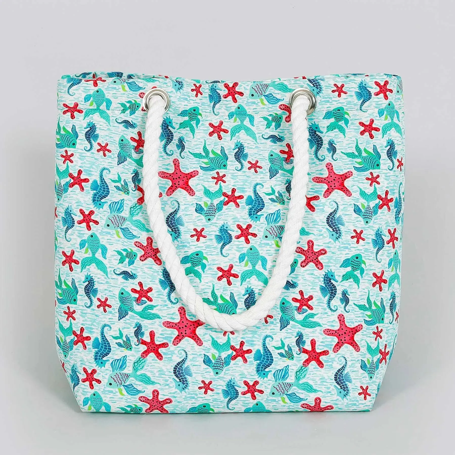 Underwater Blue Tote Bag With Pouch