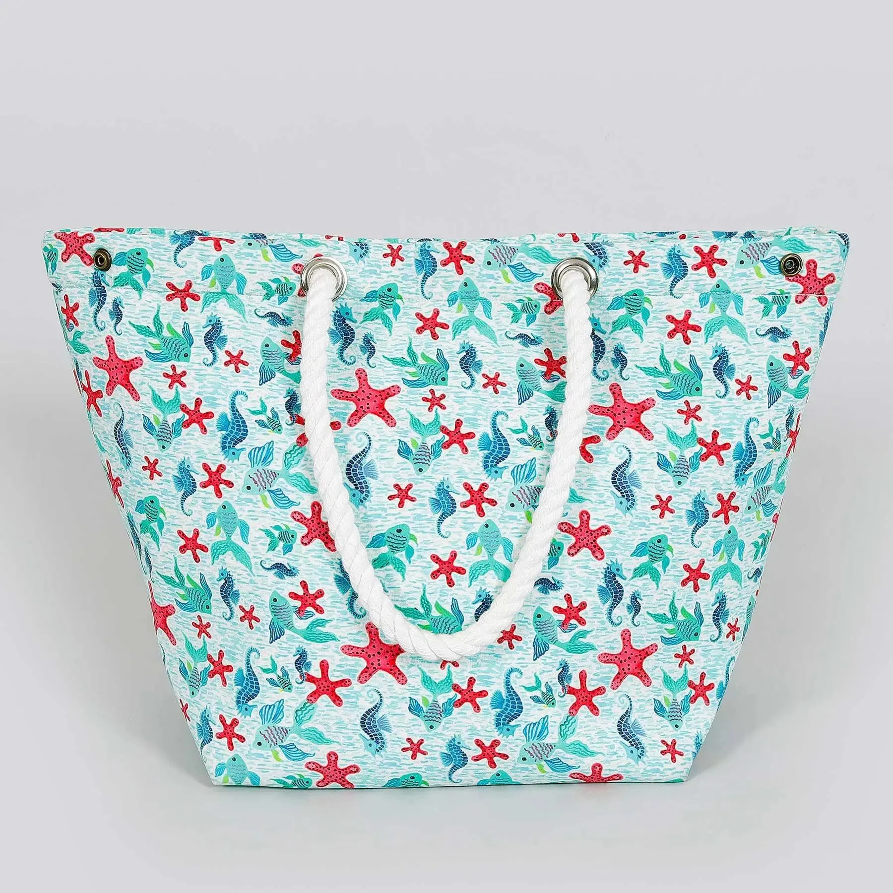 Underwater Blue Tote Bag With Pouch