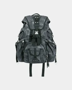 UNISEX DENIM BERLIN BACKPACK aaa442u(BLACK DENIM)