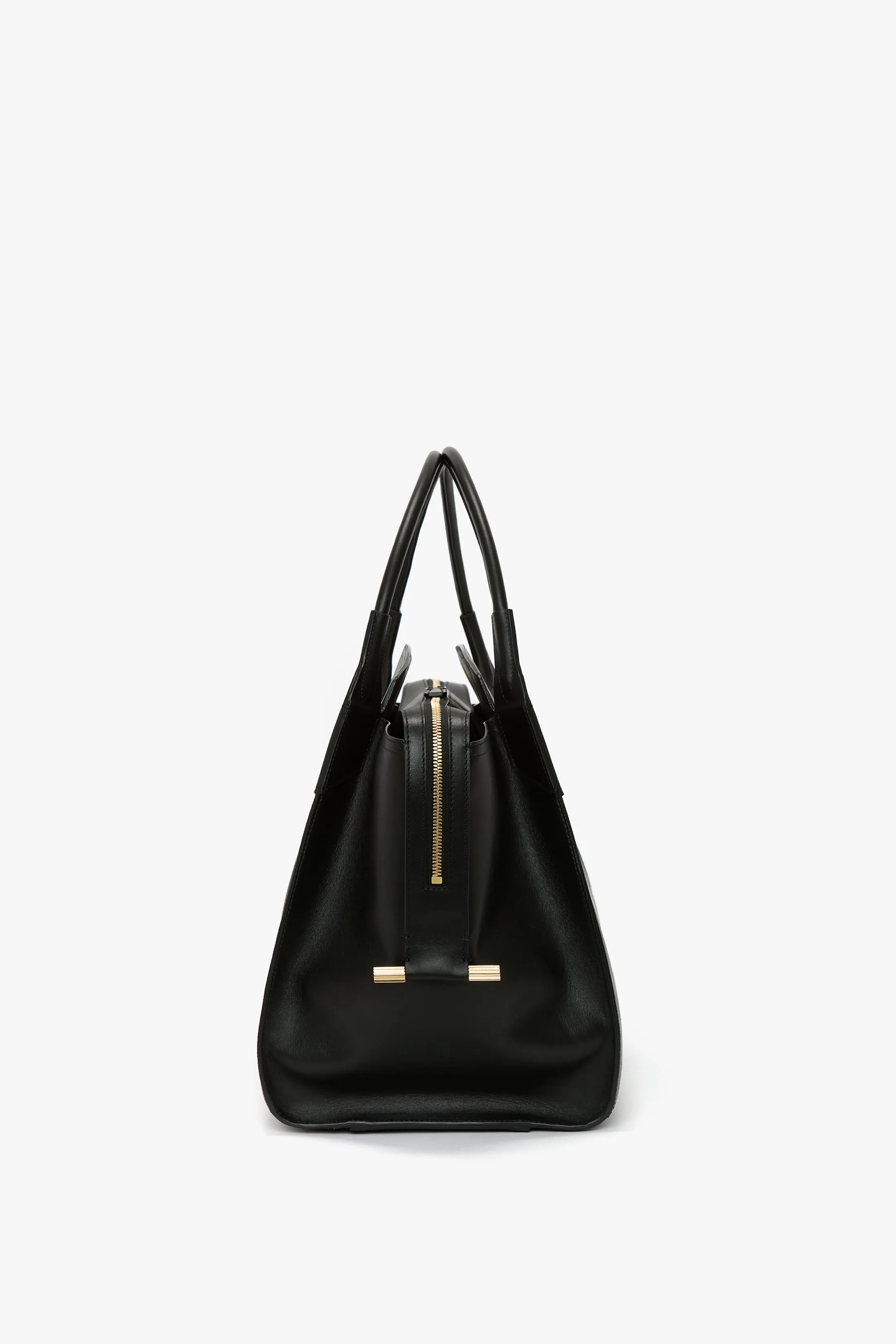 Victoria Bag In Black Grained Leather