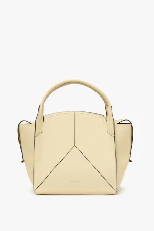 Victoria Bag In Ivory Grained Leather