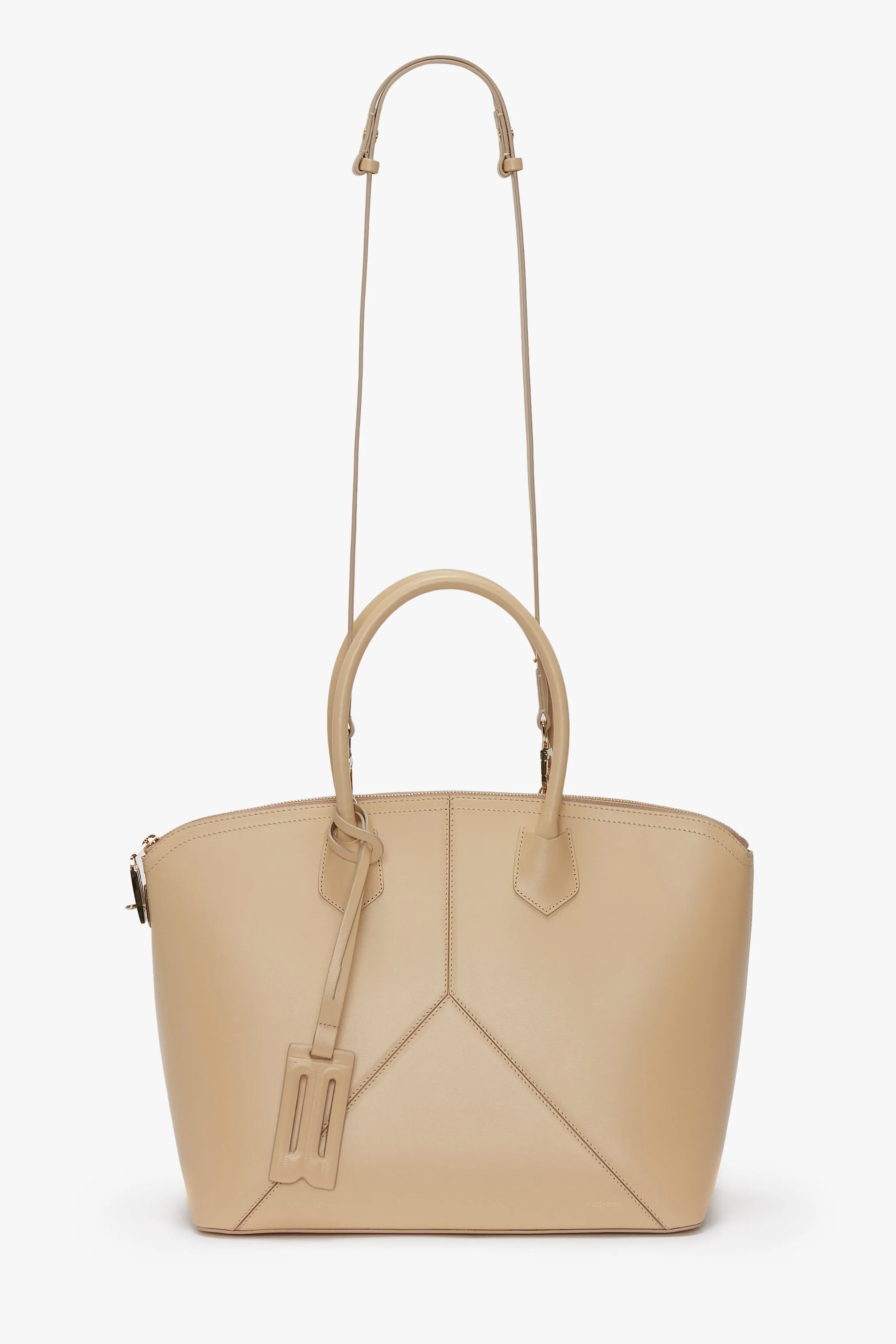 Victoria Bag In Sesame Leather