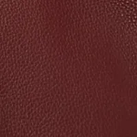 W11 Medium Tote Bag In Burgundy Leather