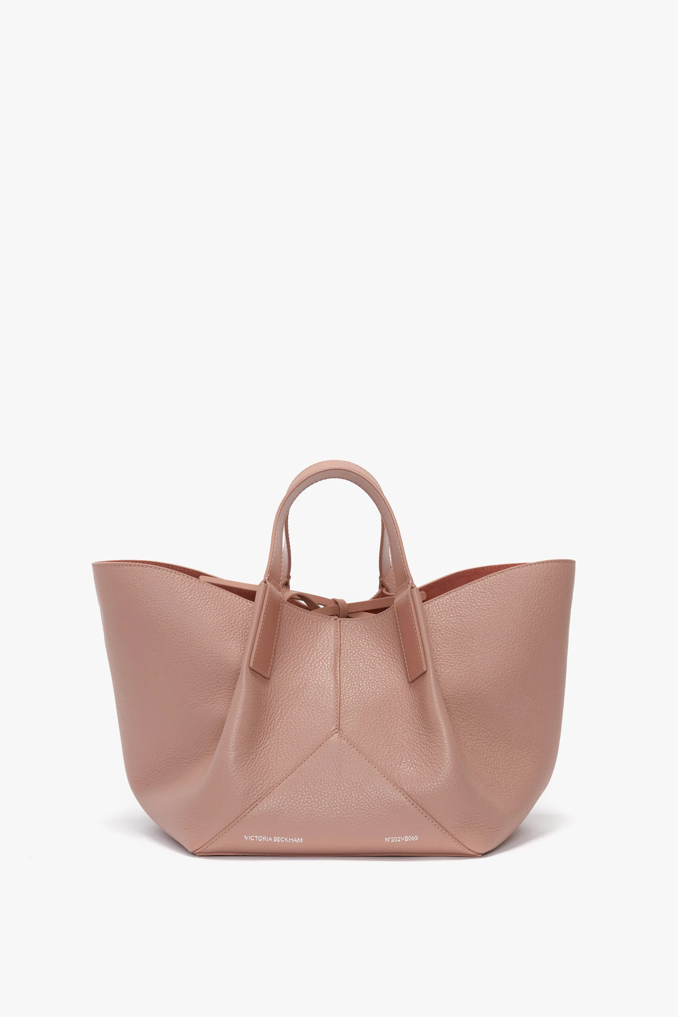 W11 Mini Tote Bag In Marshmallow Leather