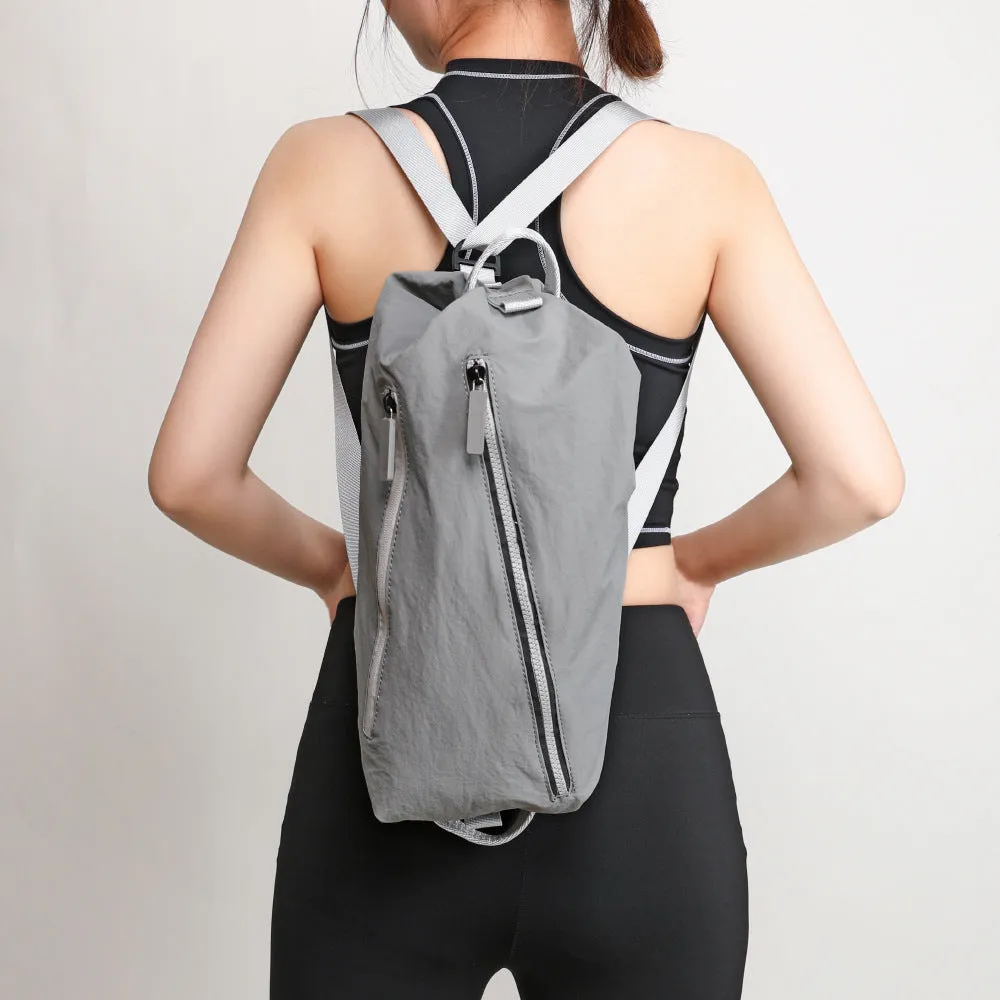 Waterproof Sports Fitness Messenger Bag Multifunctional Backpack